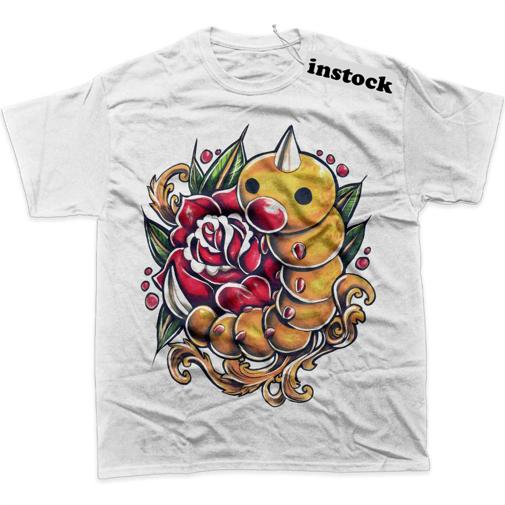Weedle Shirt, Pokemon Shirt, Anime Shirt, Graphic T-Shirt
