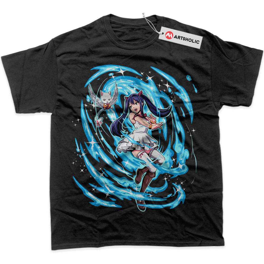 Alternative view of Wendy Marvell Shirt, Fairy Tail Shirt, Anime Shirt, Graphic Tee