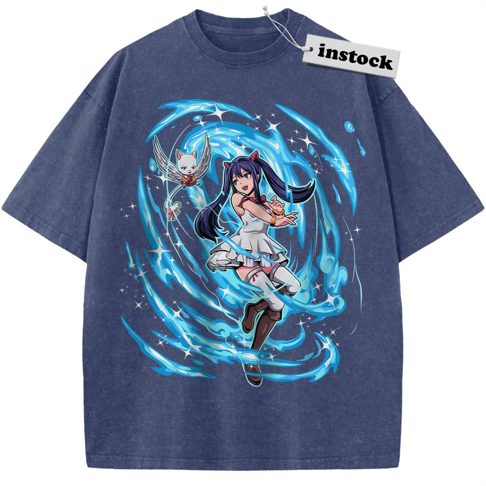Wendy Marvell Shirt, Fairy Tail Shirt, Anime Shirt, Vintage Tee