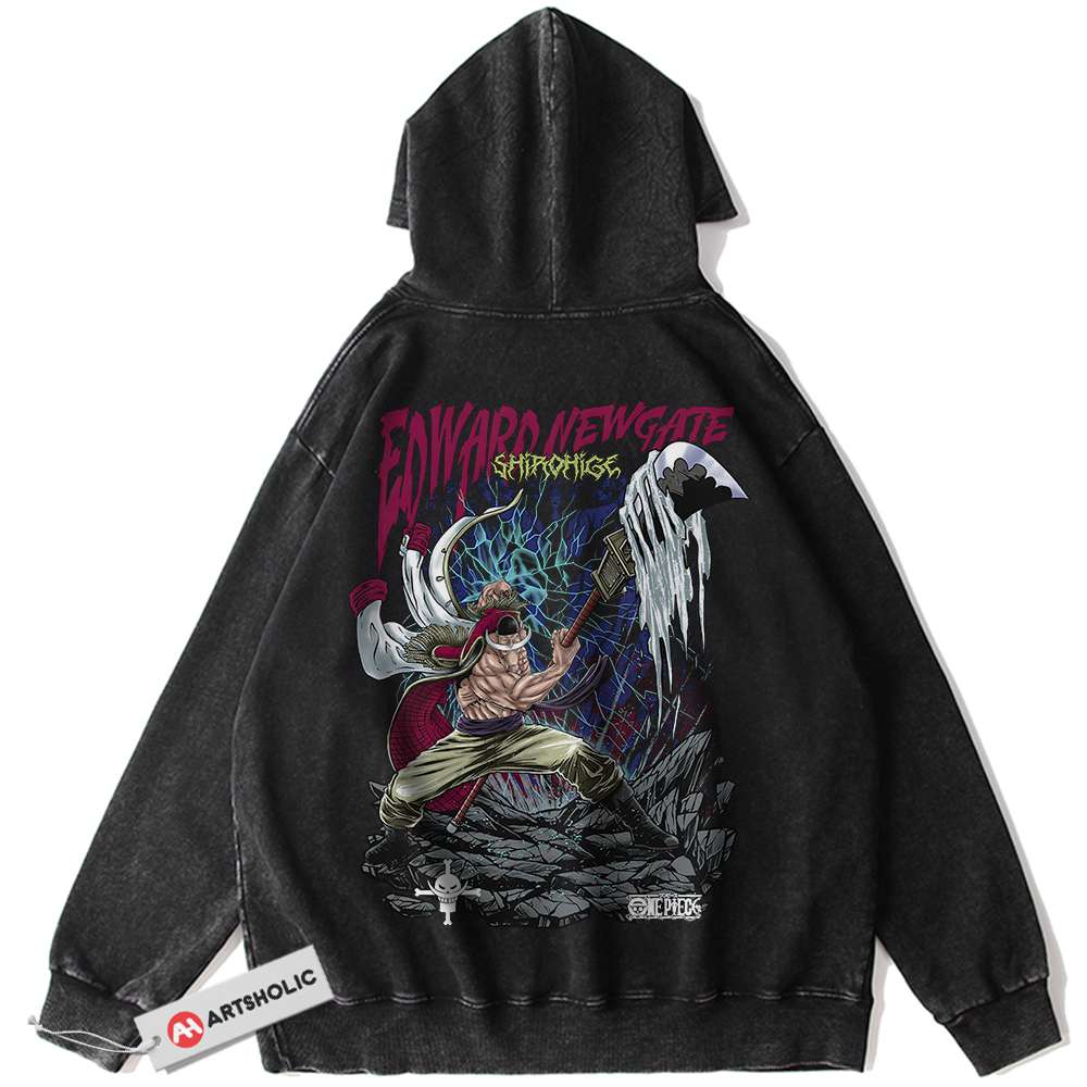 Whitebeard Hoodie, One Piece Hoodie, Anime Hoodie, Vintage Hoodie