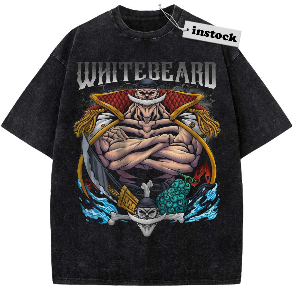 Whitebeard Shirt, Edward Newgate Shirt, One Piece Shirt, Anime Shirt, Vintage Tee
