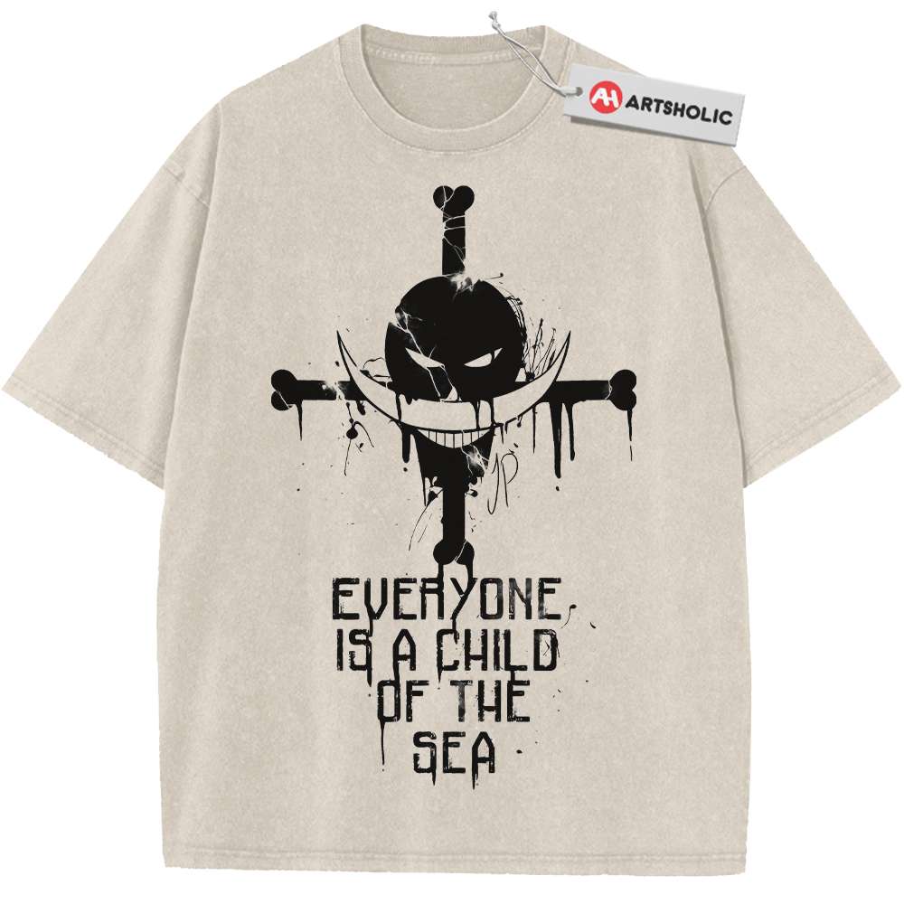 Whitebeard Shirt, One Piece Shirt, Anime Shirt, Vintage Tee