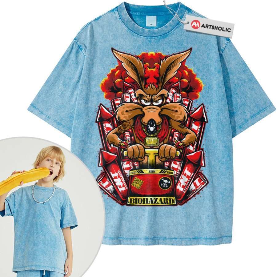 Wile E Coyote Shirt For Kids, Looney Tunes Shirt For Kids, Cartoon Shirt For Kids, Vintage Tee For Kids - Image 8