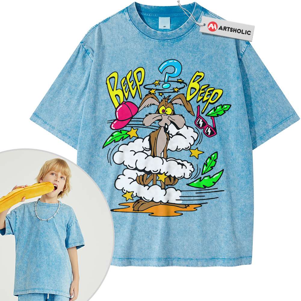 Wile E Coyote Shirt For Kids, Looney Tunes Shirt For Kids, Cartoon Shirt For Kids, Vintage Tee For Kids
