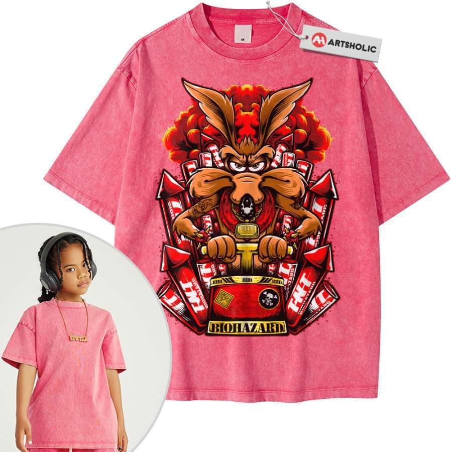 Wile E Coyote Shirt For Kids, Looney Tunes Shirt For Kids, Cartoon Shirt For Kids, Vintage Tee For Kids - Image 10