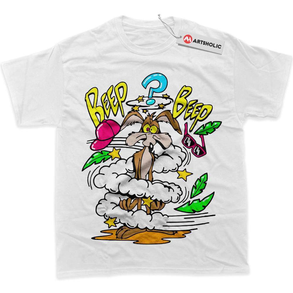 Wile E Coyote Shirt, Looney Tunes Shirt, Cartoon Shirt, Graphic Tee