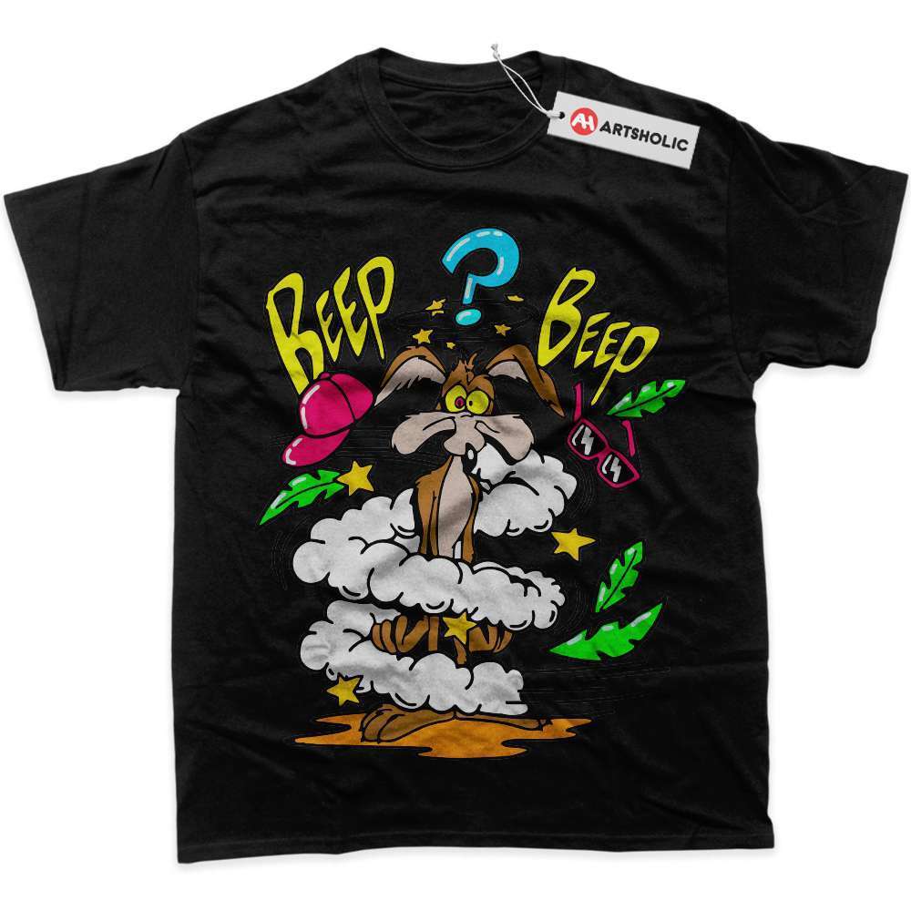 Alternative view of Wile E Coyote Shirt, Looney Tunes Shirt, Cartoon Shirt, Graphic Tee