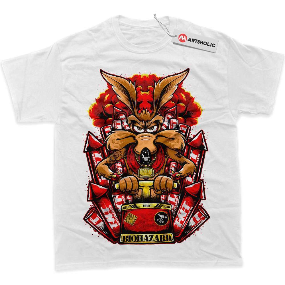 Wile E Coyote Shirt, Looney Tunes Shirt, Cartoon Shirt, Graphic Tee