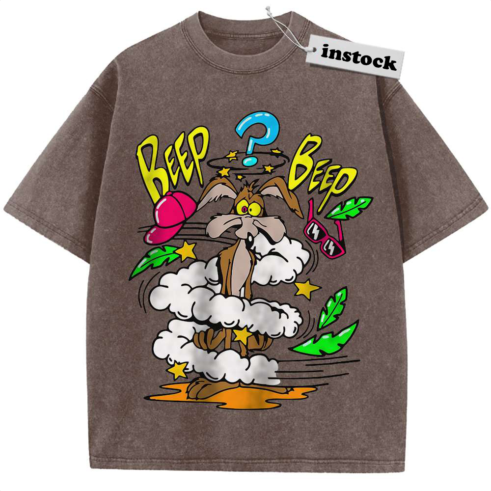 Wile E Coyote Shirt, Looney Tunes Shirt, Cartoon Shirt, Vintage Tee