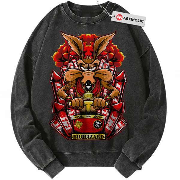 Wile E Coyote Sweatshirt, Looney Tunes Sweatshirt, Cartoon Sweatshirt, Vintage Sweater