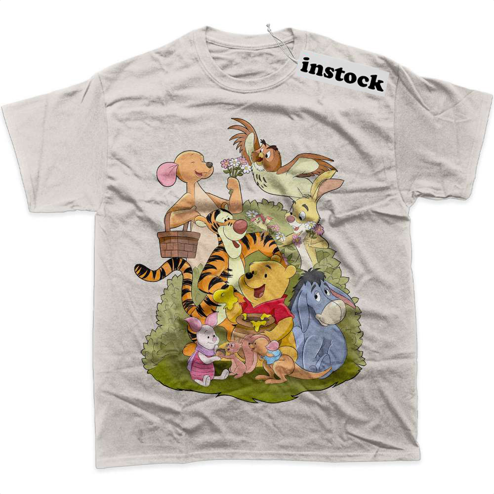 Winnie the Pooh Shirt, Animated Shirt, Graphic T-Shirt