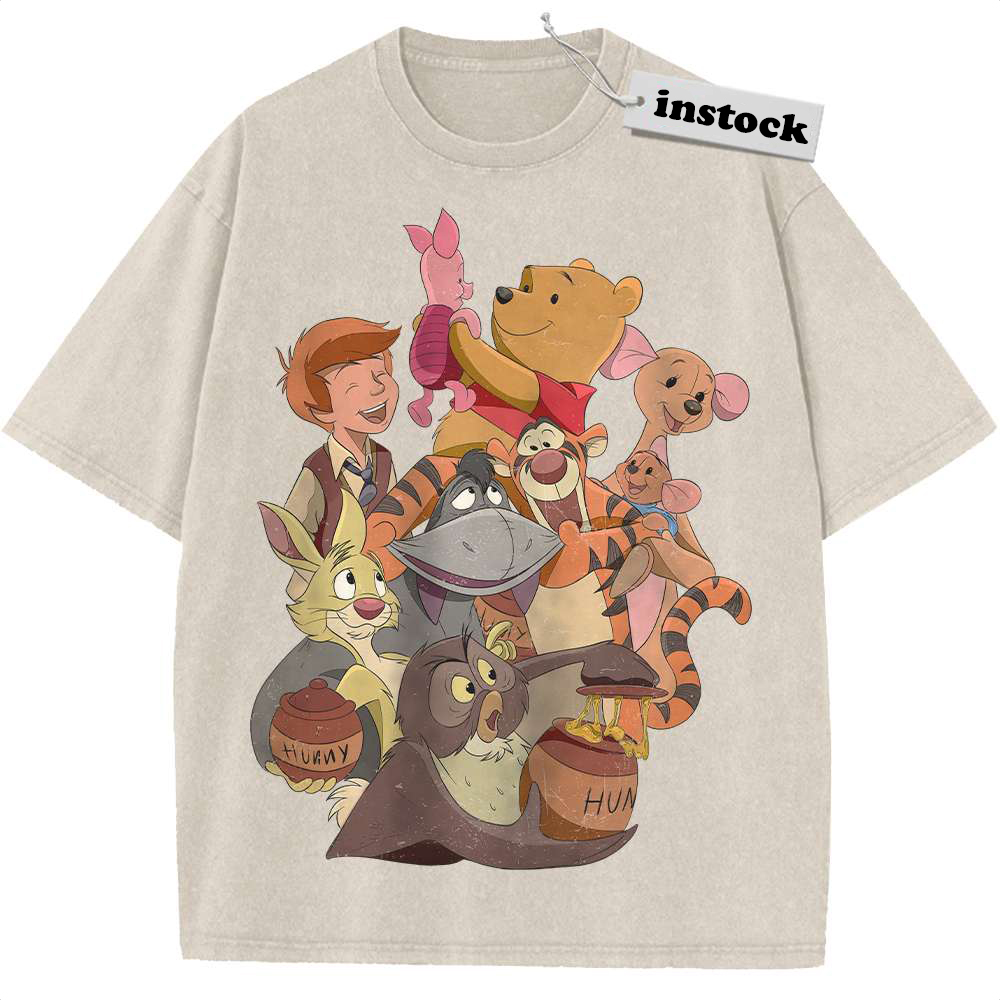 Winnie the Pooh Shirt, Animated Shirt, Vintage T-Shirt
