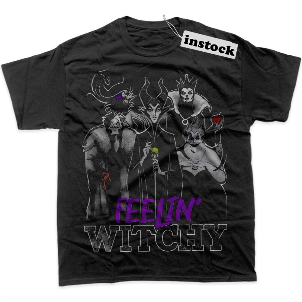 Witchy Villain Shirt, Animated Shirt, Graphic T-Shirt