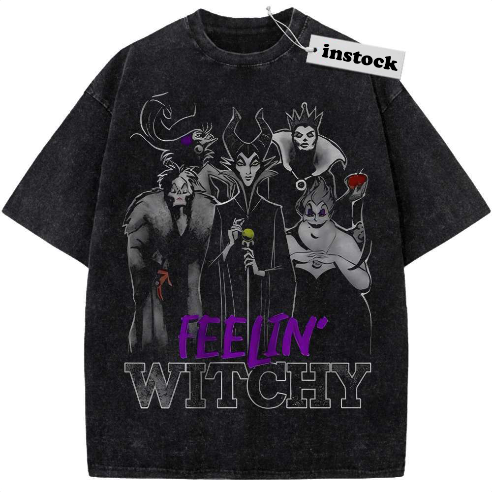 Witchy Villain Shirt, Animated Shirt, Vintage T-Shirt