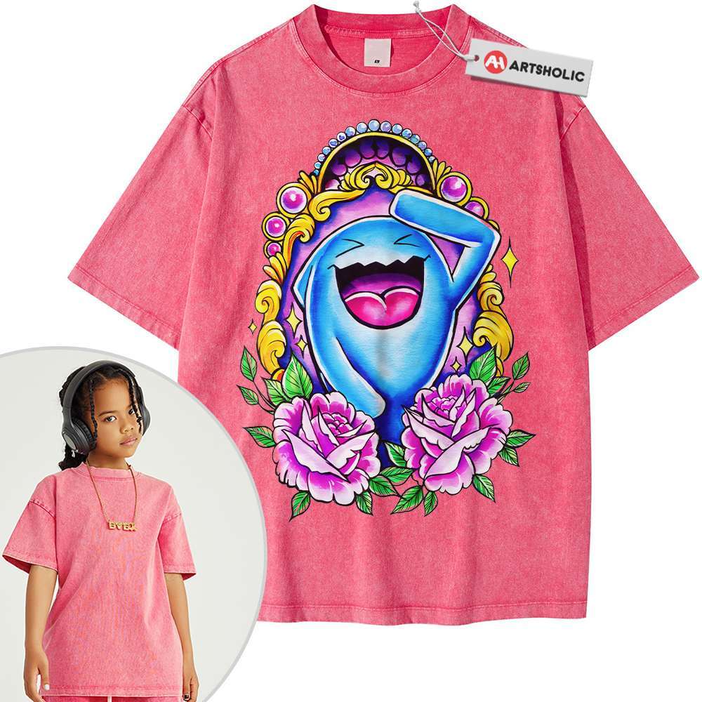 Wobbuffet Shirt For Kids, Pokemon Shirt For Kids, Anime Shirt For Kids, Vintage T-Shirt For Kids - Image 4