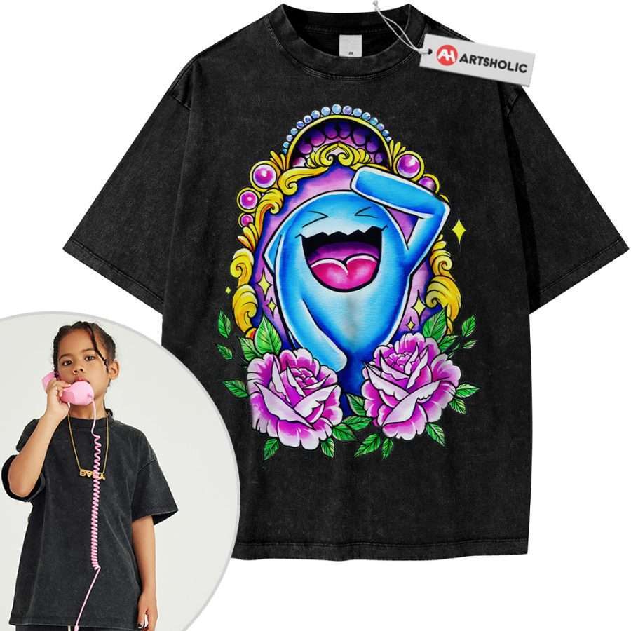 Wobbuffet Shirt For Kids, Pokemon Shirt For Kids, Anime Shirt For Kids, Vintage T-Shirt For Kids - Image 6