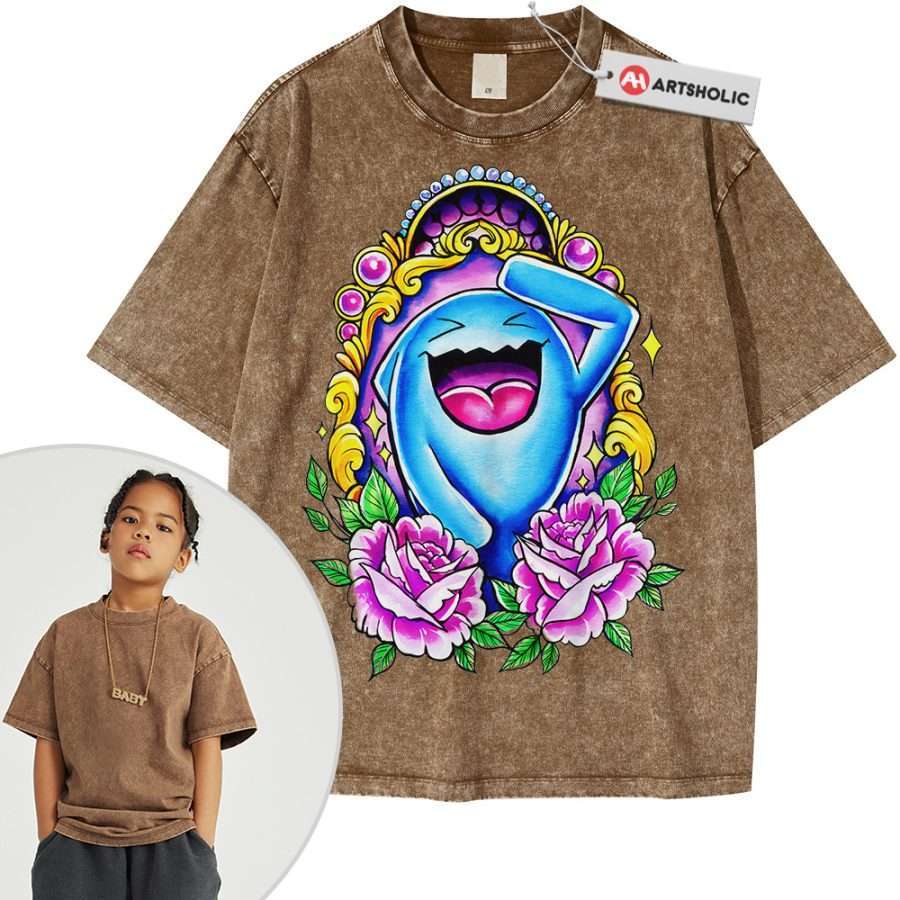 Wobbuffet Shirt For Kids, Pokemon Shirt For Kids, Anime Shirt For Kids, Vintage T-Shirt For Kids - Image 8