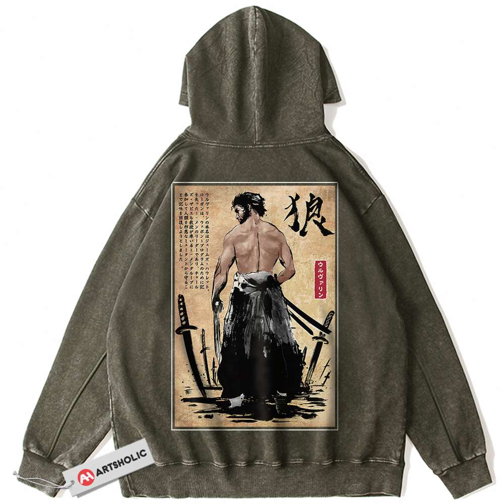 Alternative view of Wolverine Hoodie, X-Men Hoodie, Marvel Comics Hoodie, Vintage Hoodie
