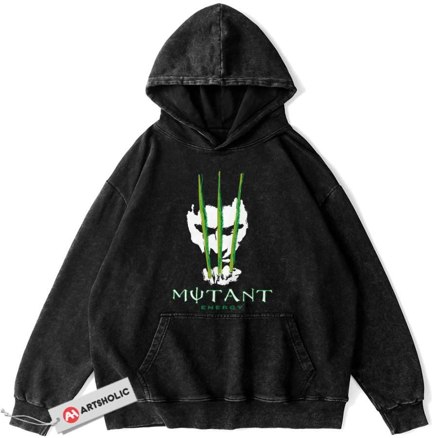 Alternative view of Wolverine Hoodie, X-Men Hoodie, Marvel Comics Hoodie, Vintage Hoodie