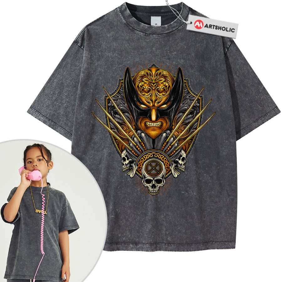 Wolverine Shirt For Kids, X-Men Shirt For Kids, Marvel Comics Shirt For Kids, Vintage T-Shirt For Kids - Image 10