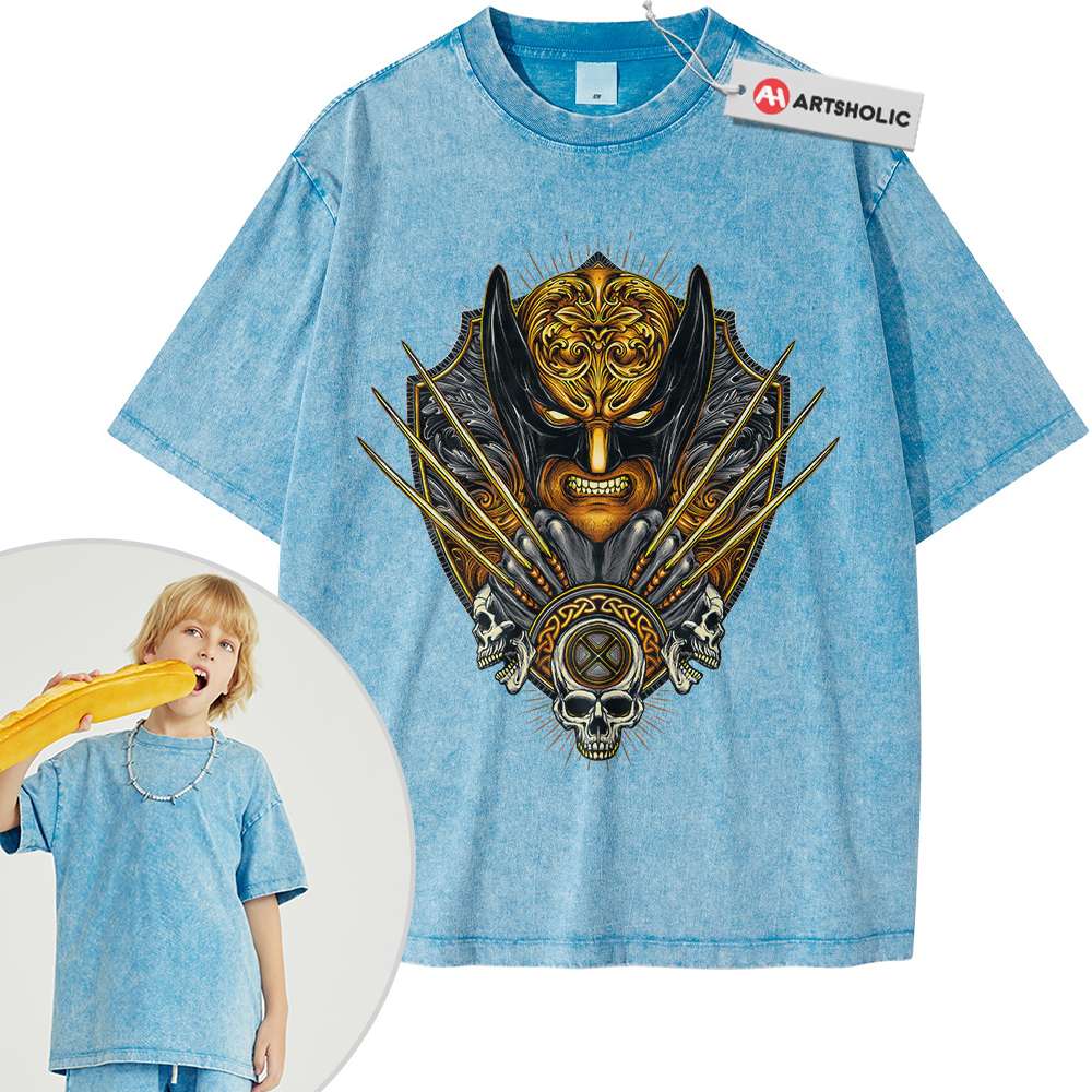 Wolverine Shirt For Kids, X-Men Shirt For Kids, Marvel Comics Shirt For Kids, Vintage T-Shirt For Kids - Image 3