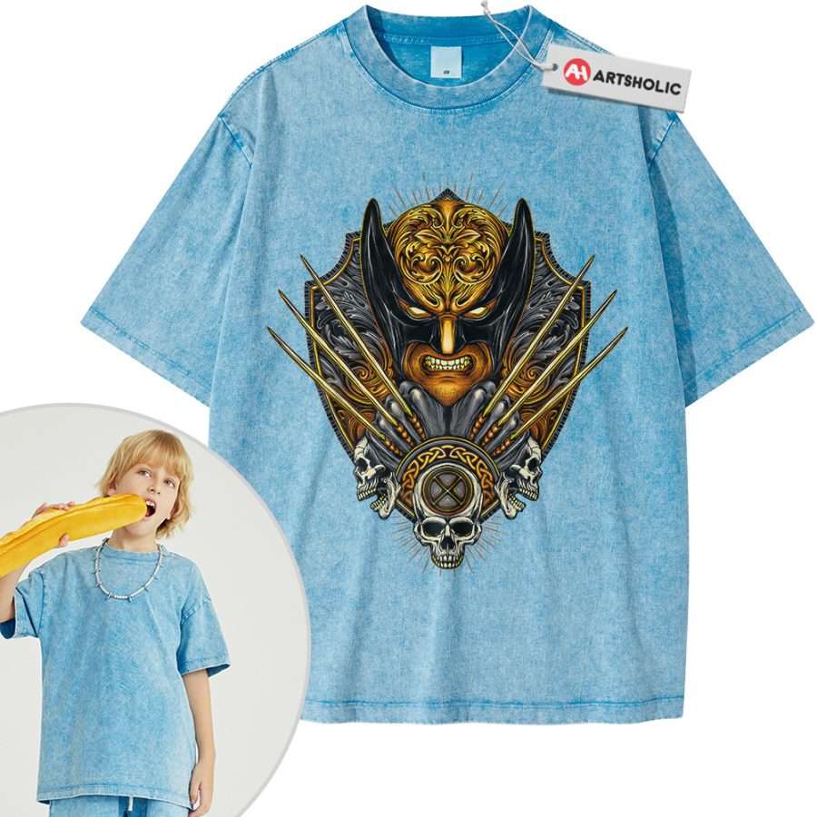 Wolverine Shirt For Kids, X-Men Shirt For Kids, Marvel Comics Shirt For Kids, Vintage T-Shirt For Kids - Image 7