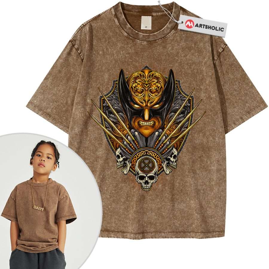 Wolverine Shirt For Kids, X-Men Shirt For Kids, Marvel Comics Shirt For Kids, Vintage T-Shirt For Kids - Image 8