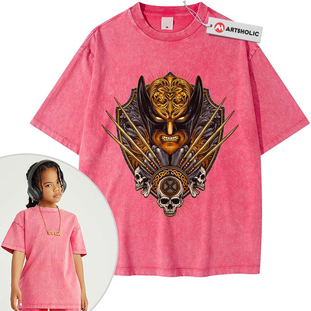 Wolverine Shirt For Kids, X-Men Shirt For Kids, Marvel Comics Shirt For Kids, Vintage T-Shirt For Kids - Image 4