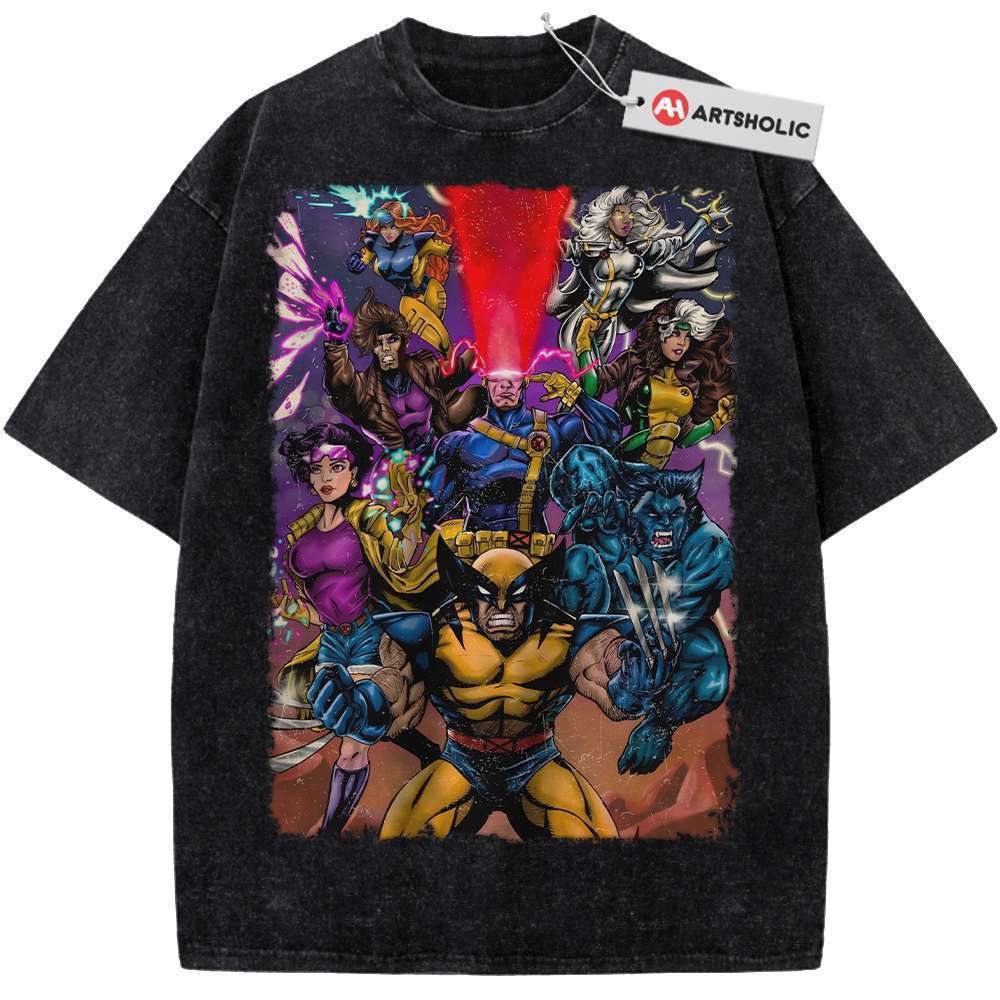 Wolverine Shirt, Gambit Shirt, Storm Shirt, X-Men Shirt, Marvel Comics Shirt, Vintage Tee