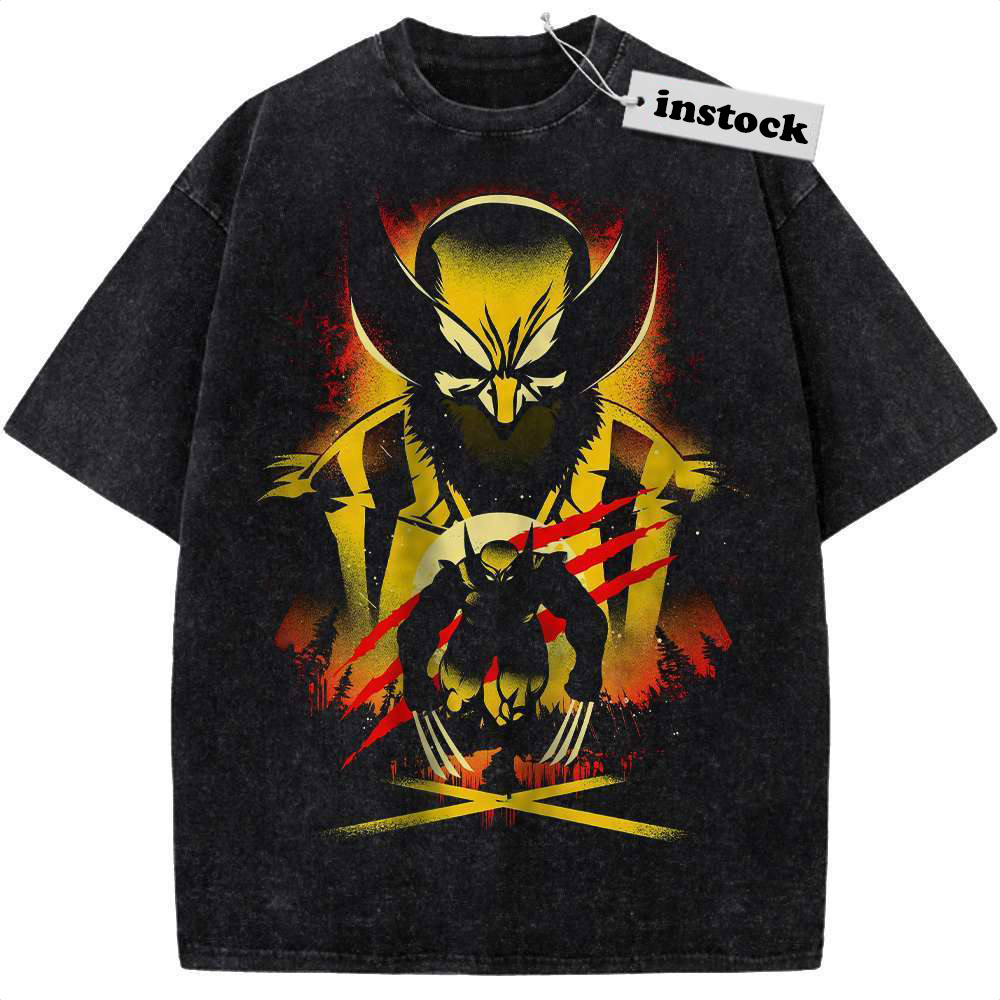 Wolverine Shirt, Marvel Comics Shirt, Vintage Tee