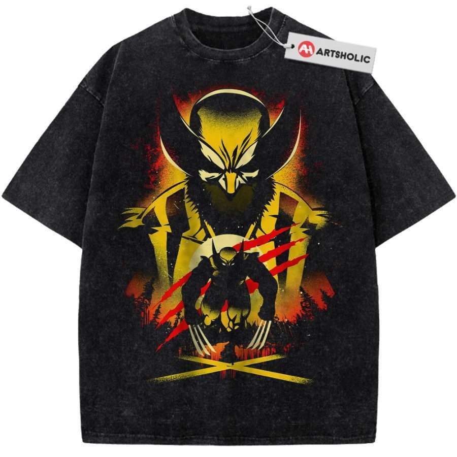 Alternative view of Wolverine Shirt, Marvel Comics Shirt, Vintage Tee