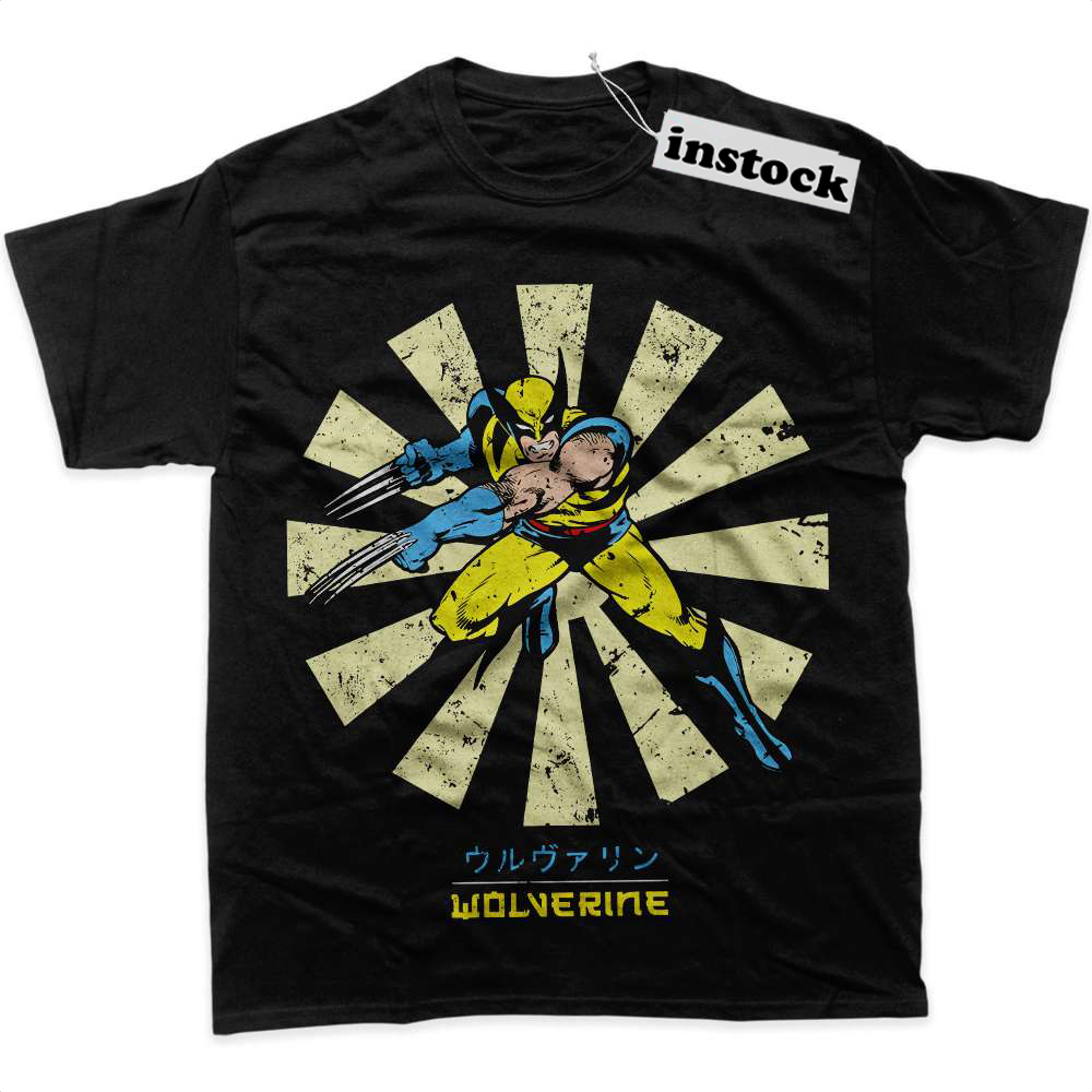 Wolverine Shirt, X-Men Shirt, Marvel Comics Shirt, Graphic T-Shirt