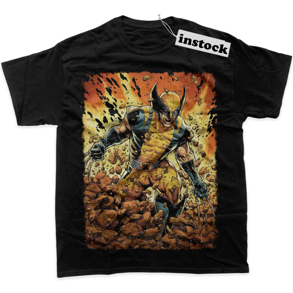 Wolverine Shirt, X-Men Shirt, Marvel Comics Shirt, Graphic Tee