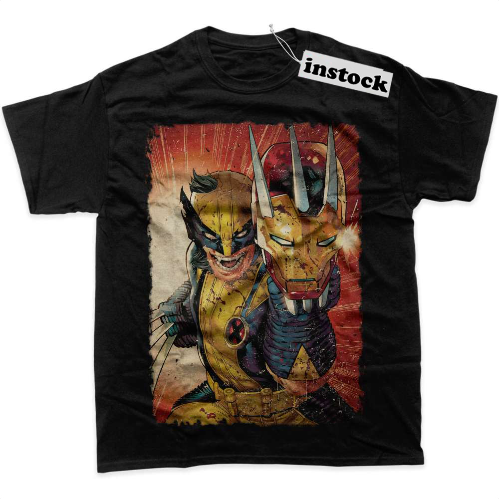 Wolverine Shirt, X-Men Shirt, Marvel Comics Shirt, Graphic Tee
