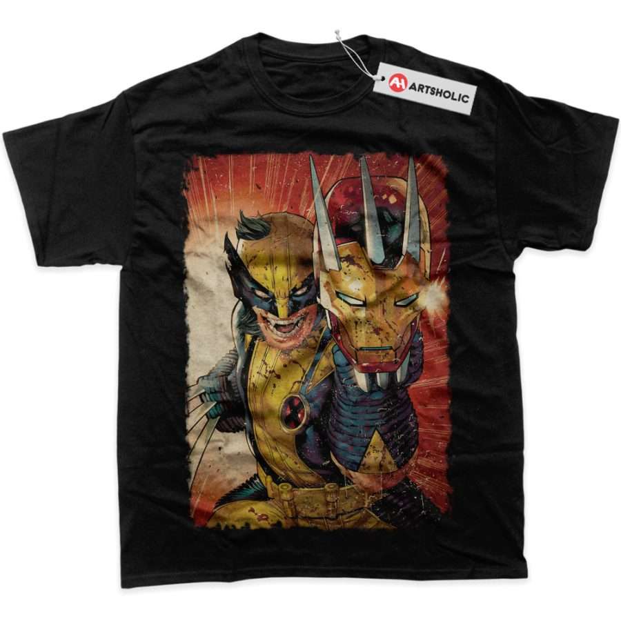 Alternative view of Wolverine Shirt, X-Men Shirt, Marvel Comics Shirt, Graphic Tee