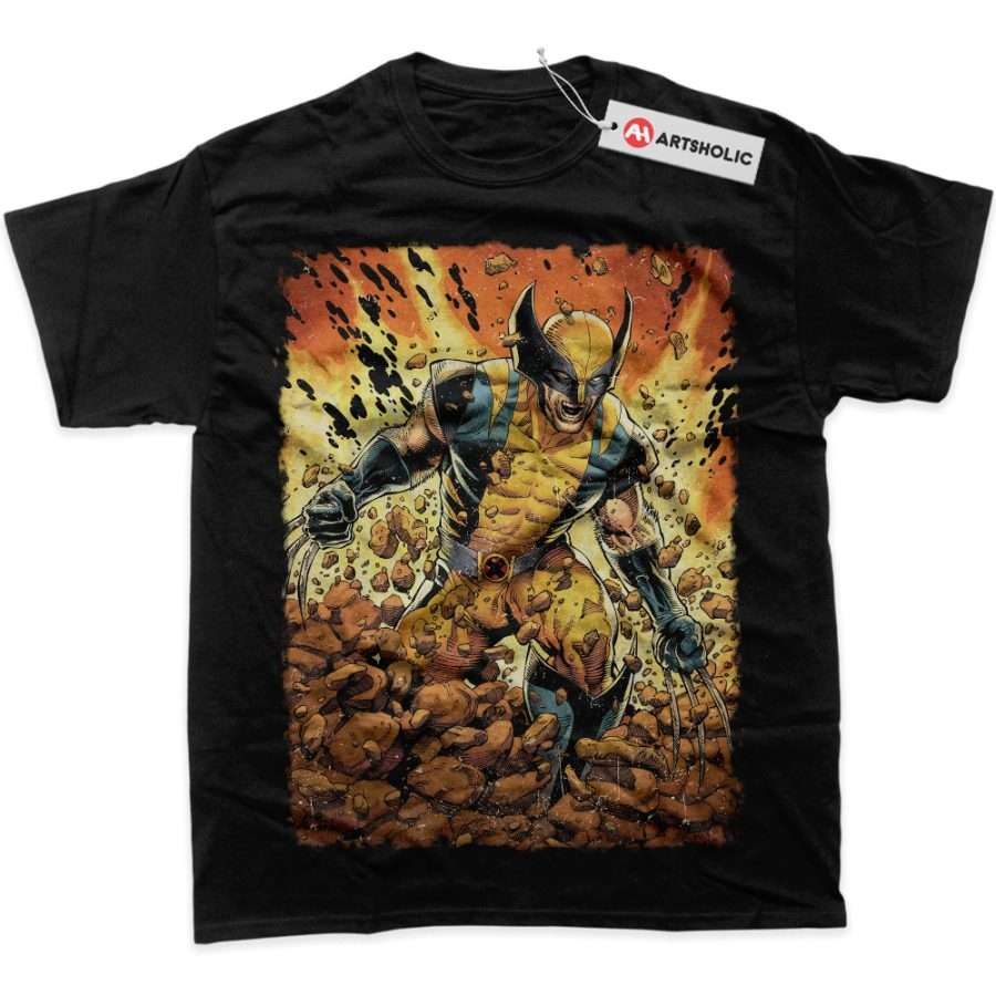 Alternative view of Wolverine Shirt, X-Men Shirt, Marvel Comics Shirt, Graphic Tee