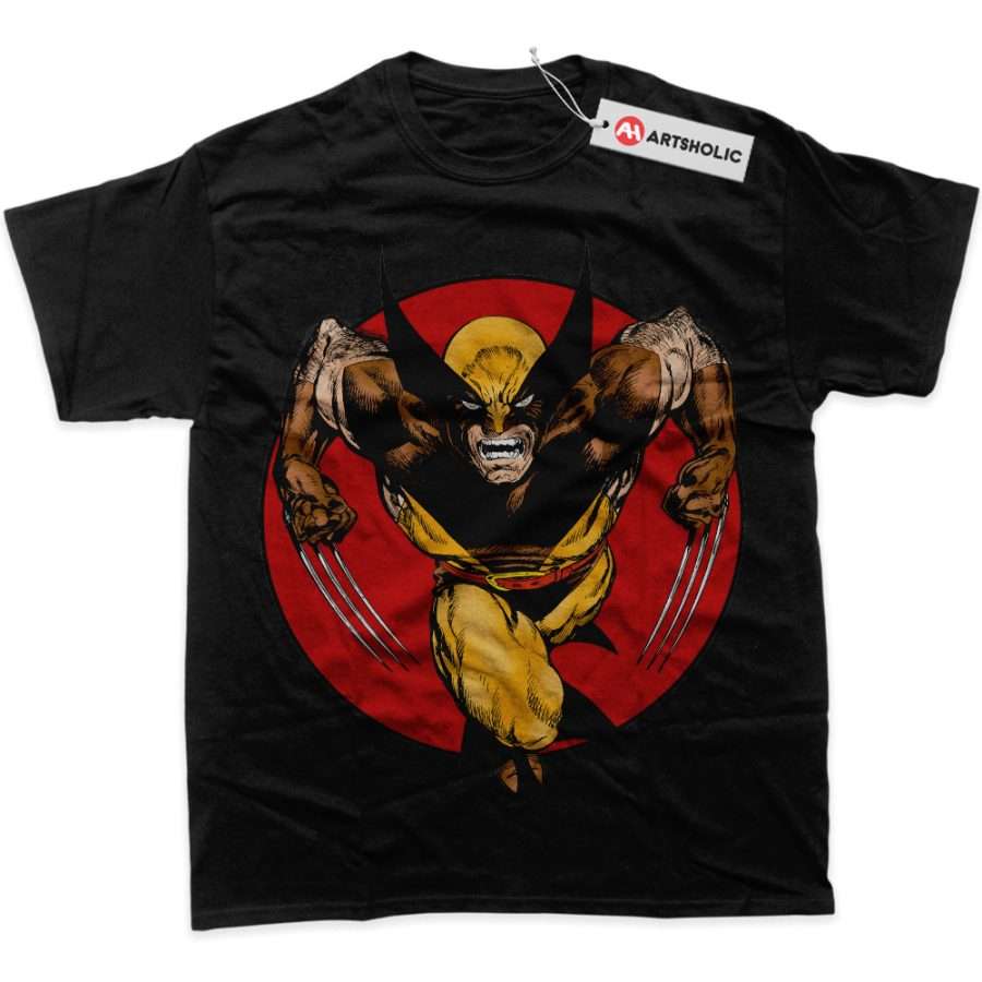Alternative view of Wolverine Shirt, X-Men Shirt, Marvel Comics Shirt, Graphic Tee