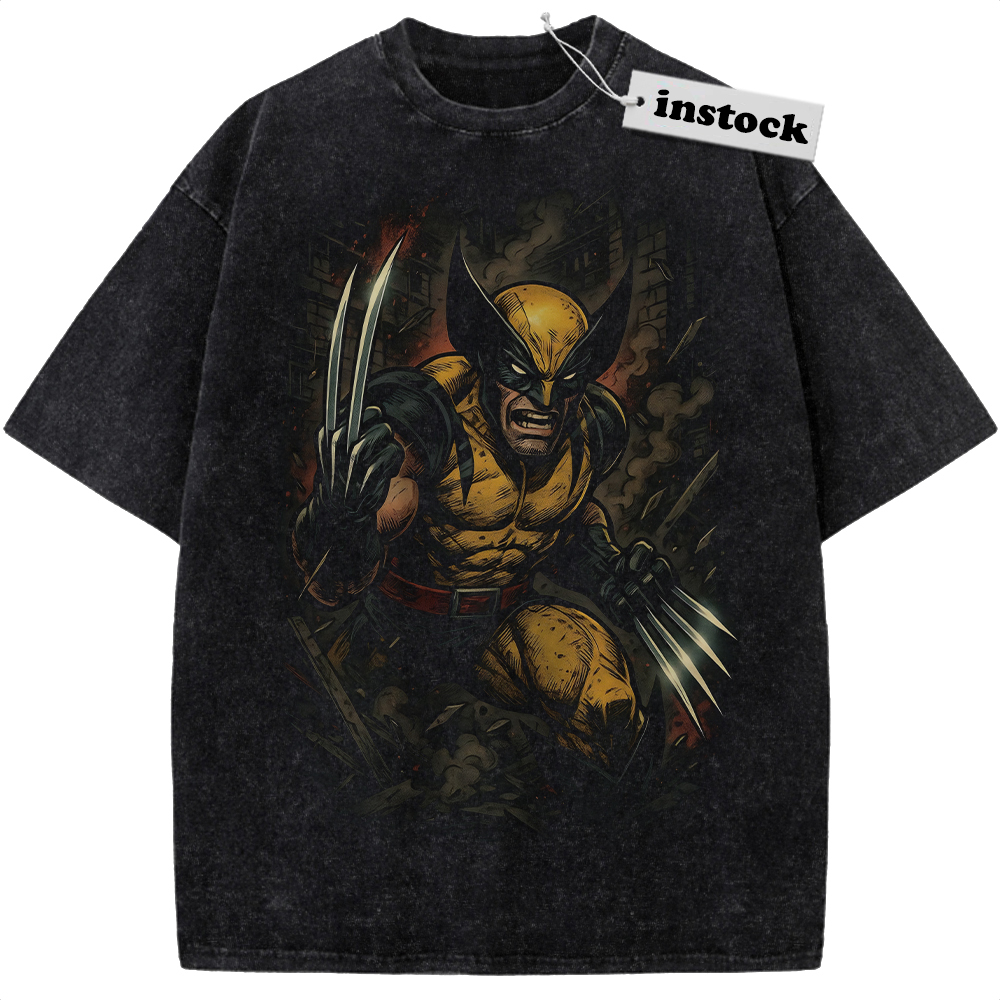 Wolverine Shirt, X-Men Shirt, Marvel Comics Shirt, Vintage T-Shirt