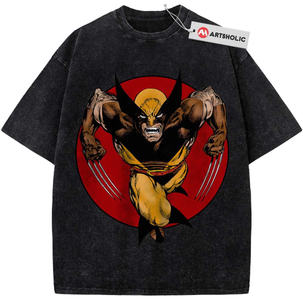 Alternative view of Wolverine Shirt, X-Men Shirt, Marvel Comics Shirt, Vintage Tee