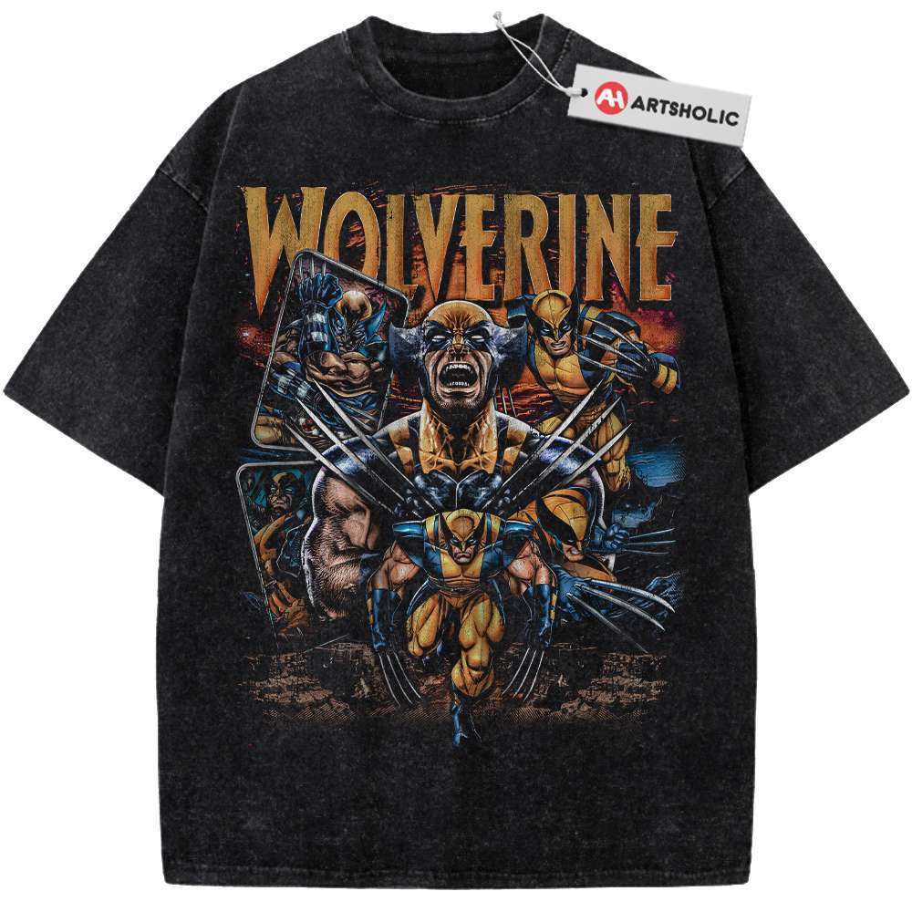 Wolverine Shirt, X-Men Shirt, Marvel Comics Shirt, Vintage Tee