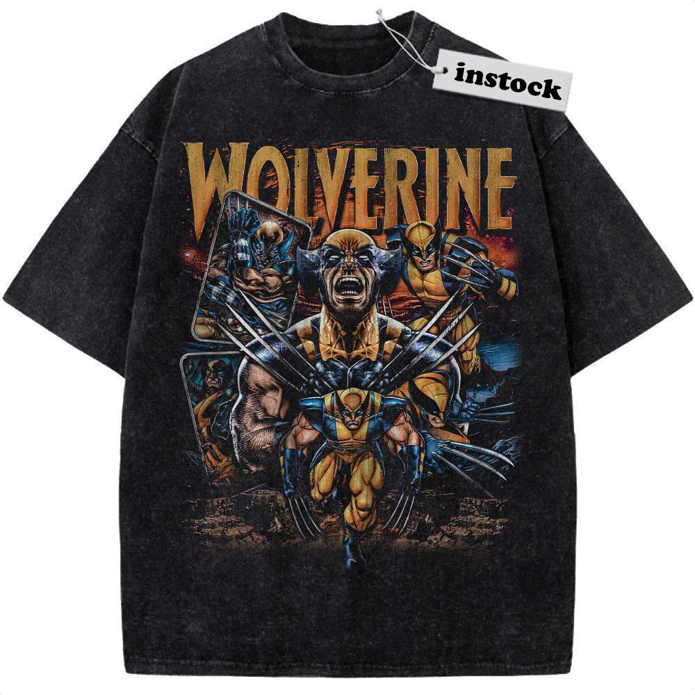 Wolverine Shirt, X-Men Shirt, Marvel Comics Shirt, Vintage Tee