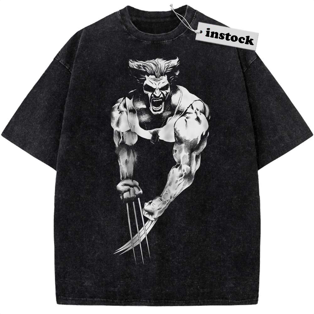 Wolverine Shirt, X-Men Shirt, Marvel Comics Shirt, Vintage Tee