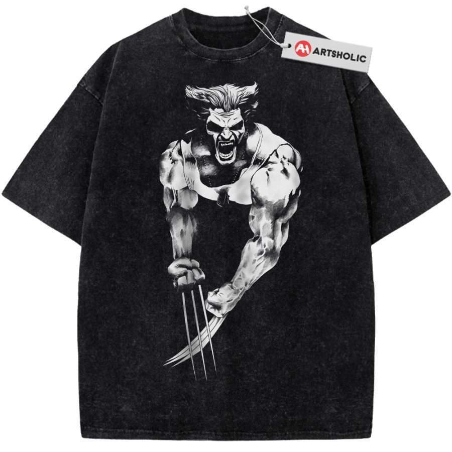 Alternative view of Wolverine Shirt, X-Men Shirt, Marvel Comics Shirt, Vintage Tee