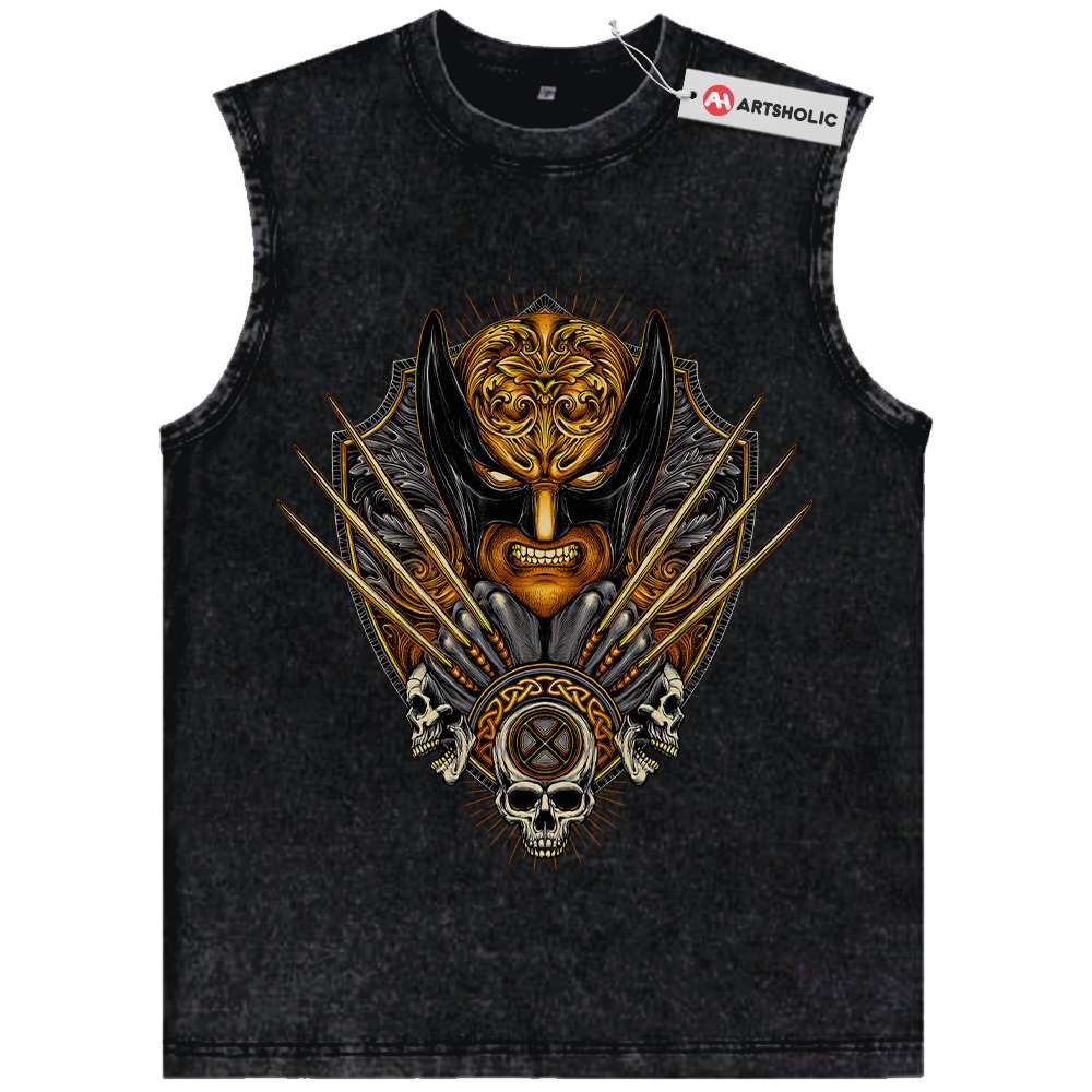 Alternative view of Wolverine Tank Top, X-Men Tank Top, Marvel Comics Tank Top, Vintage Tank Top