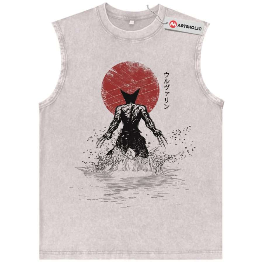 Alternative view of Wolverine Tank Top, X-Men Tank Top, Marvel Comics Tank Top, Vintage Tank Top
