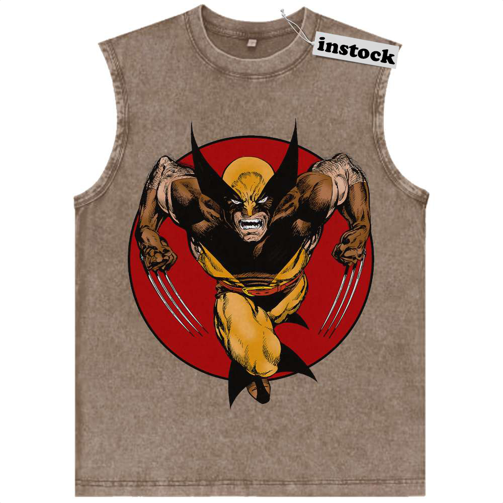 Wolverine Tank Top, X-Men Tank Top, Marvel Comics Tank Top, Vintage Tank Top