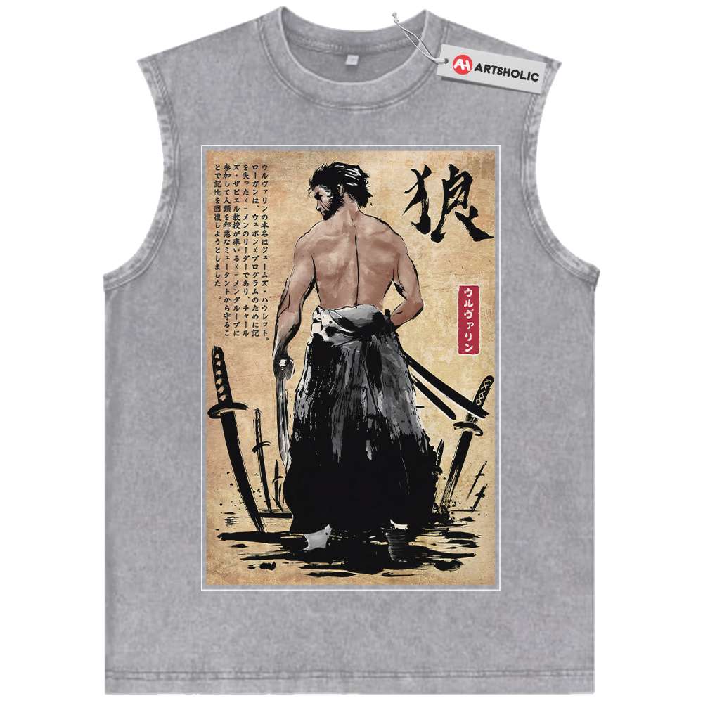 Alternative view of Wolverine Tank Top, X-Men Tank Top, Marvel Comics Tank Top, Vintage Tank Top