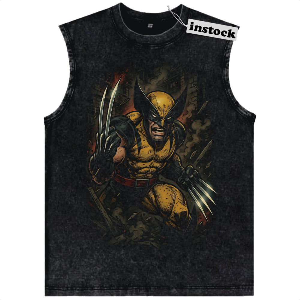 Wolverine Tank Top, X-Men Tank Top, Marvel Comics Tank Top, Vintage Tank Top