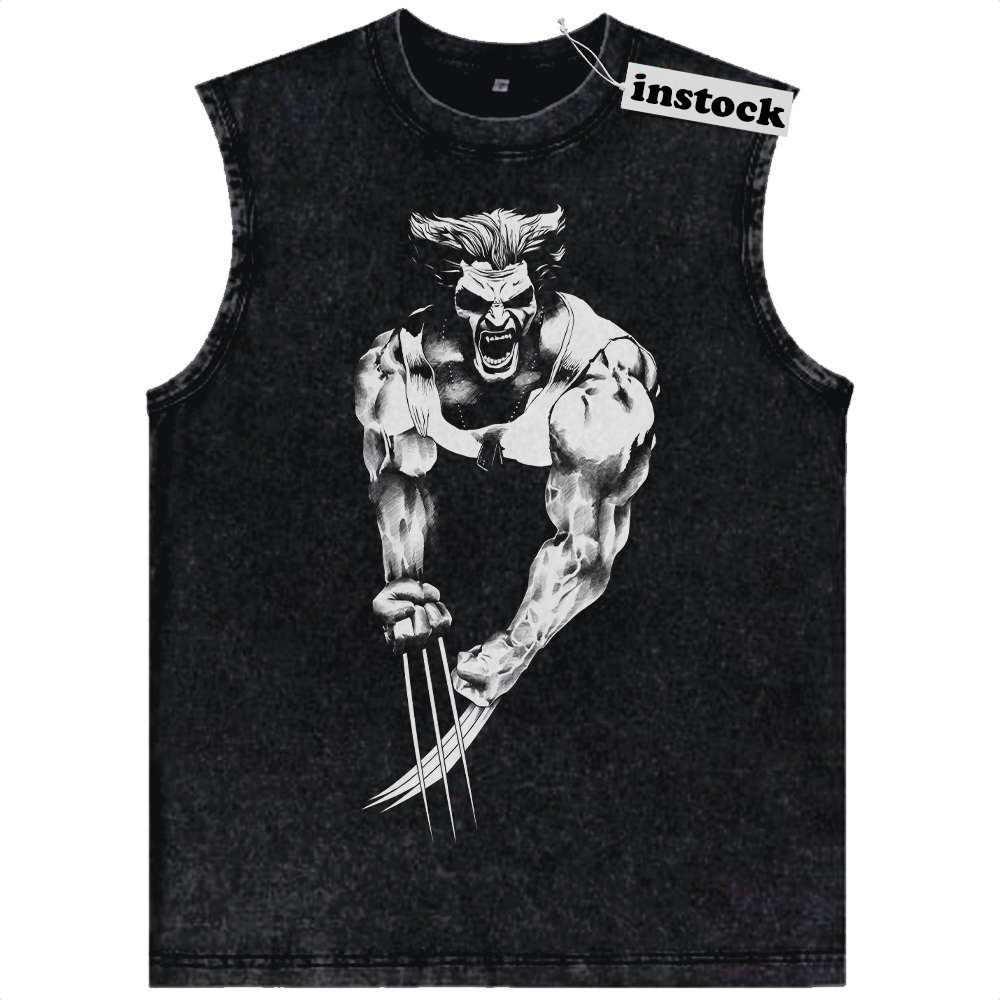 Wolverine Tank Top, X-Men Tank Top, Marvel Comics Tank Top, Vintage Tank Top