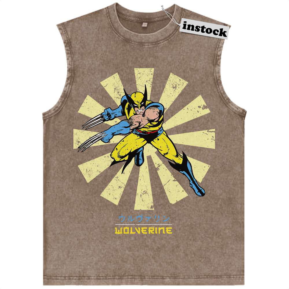 Wolverine Tank Top, X-Men Tank Top, Marvel Comics Tank Top, Vintage Tank Top